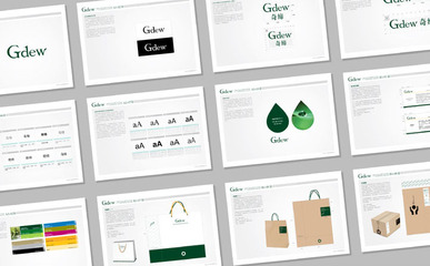 全套企业VI模板素材欣赏 企业品牌策划与产品形象设计